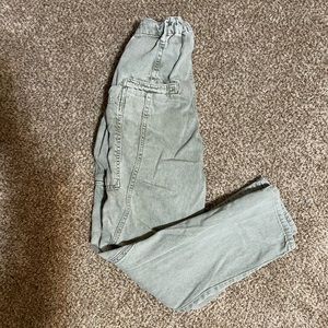Light green Urban Outfitters cargo jeans